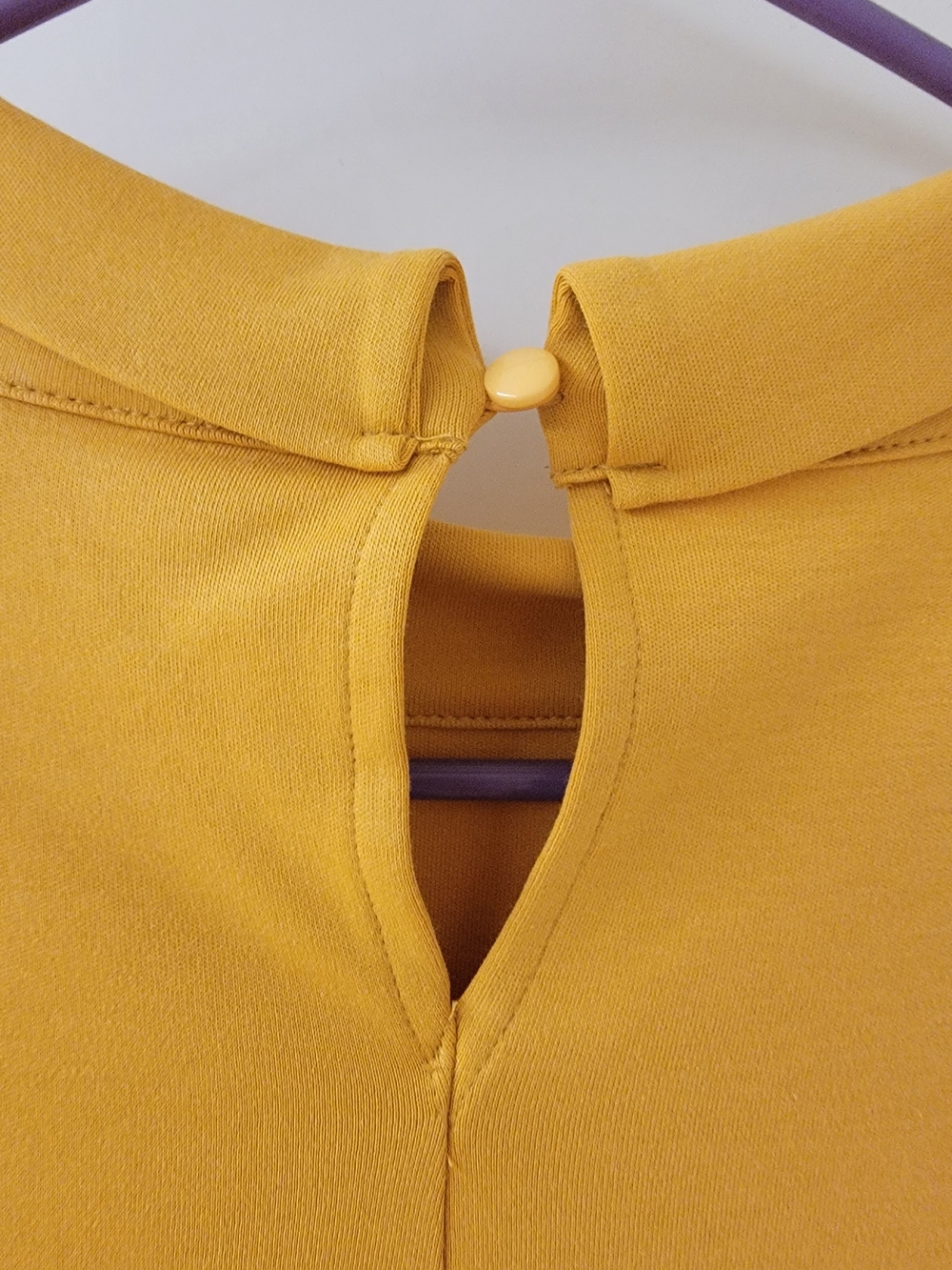 New York & Company Sleeveless Mustard Yellow A-Line Dress With Pockets! - Picture 5 of 8